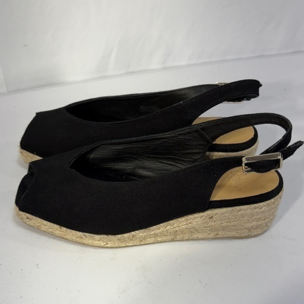🦤Castaner sling back Espadrille Wedges